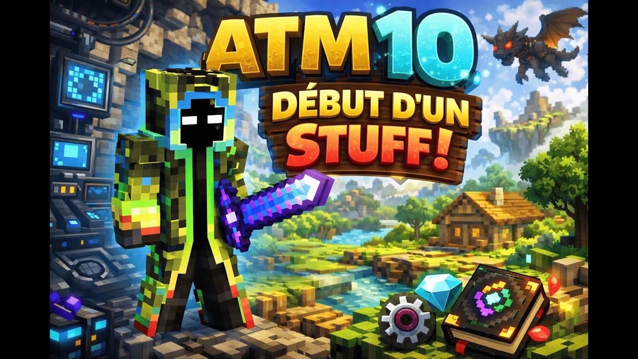 Début d'un Stuff  ATM10 ep 2