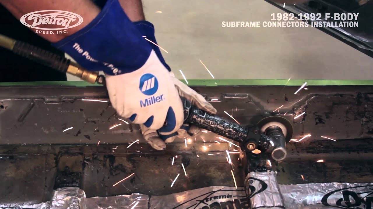 How To Install Detroit Speed's Subframe Connectors For The 1982-92 Camaro/Firebird
