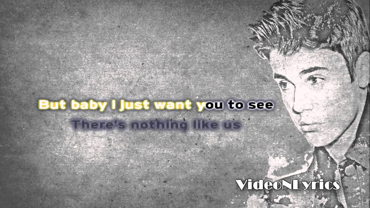 Justin Bieber - Nothing Like Us [Karaoke/Instrumental] With Lyrics