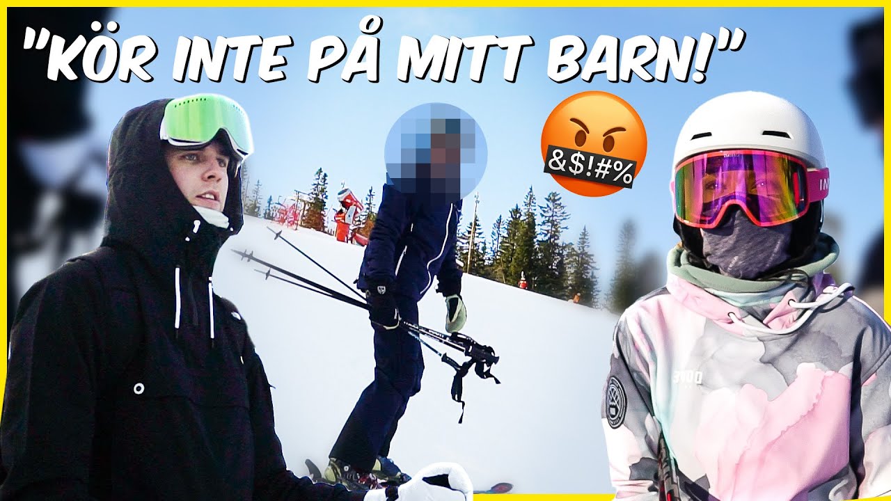 HAMNAR I BR&Aring;K MED ARG GUBBE I FJ&Auml;LLEN!!