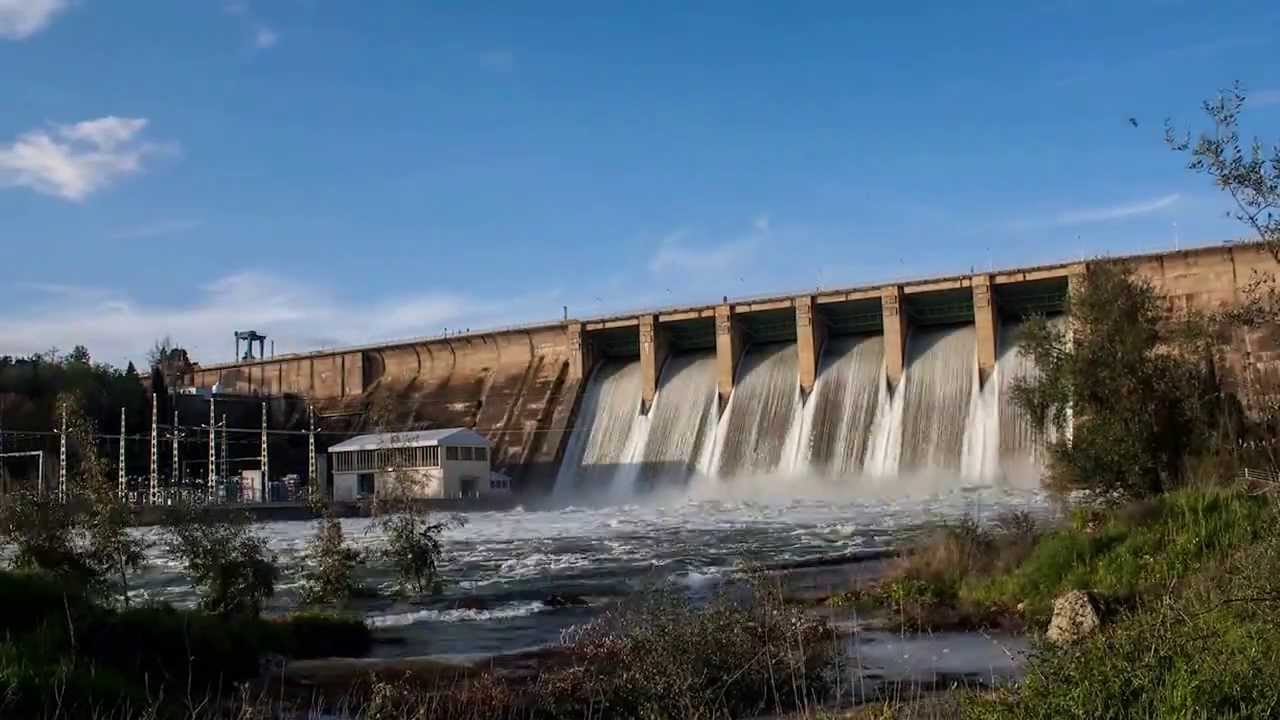 1er Timelapse. Extremadura Desembalse Presa Orellana.