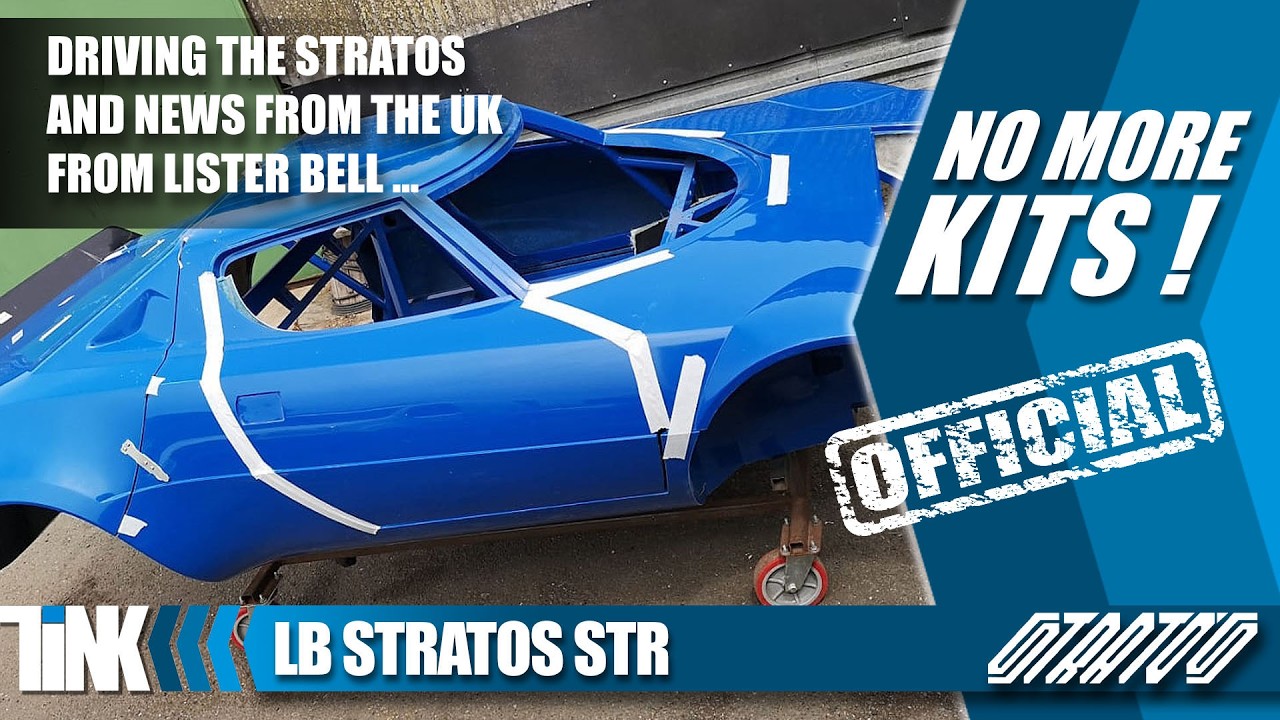 Два ракурса, одна икона: за рулем реплики Lister Bell Stratos.
