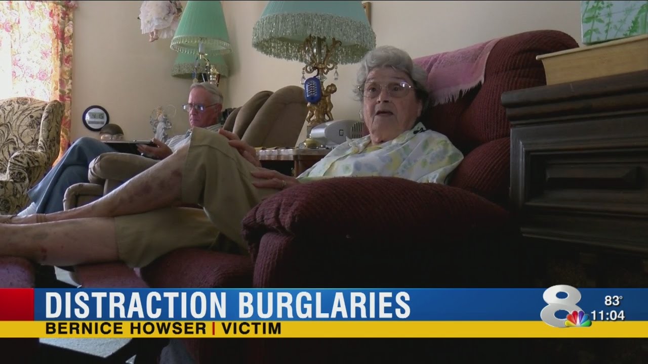 Elderly victims angered, upset by distraction burglars