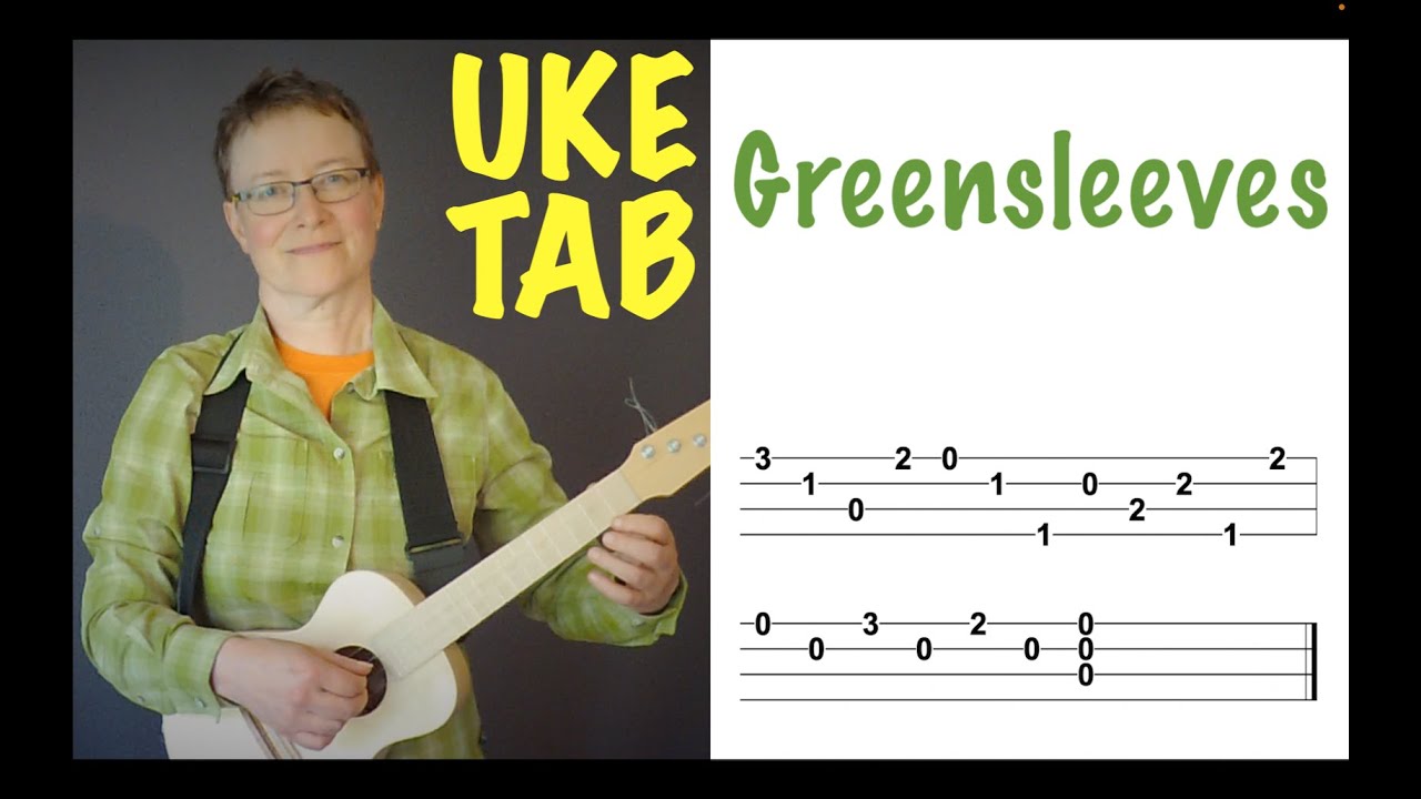 Greensleeves UKULELE TAB