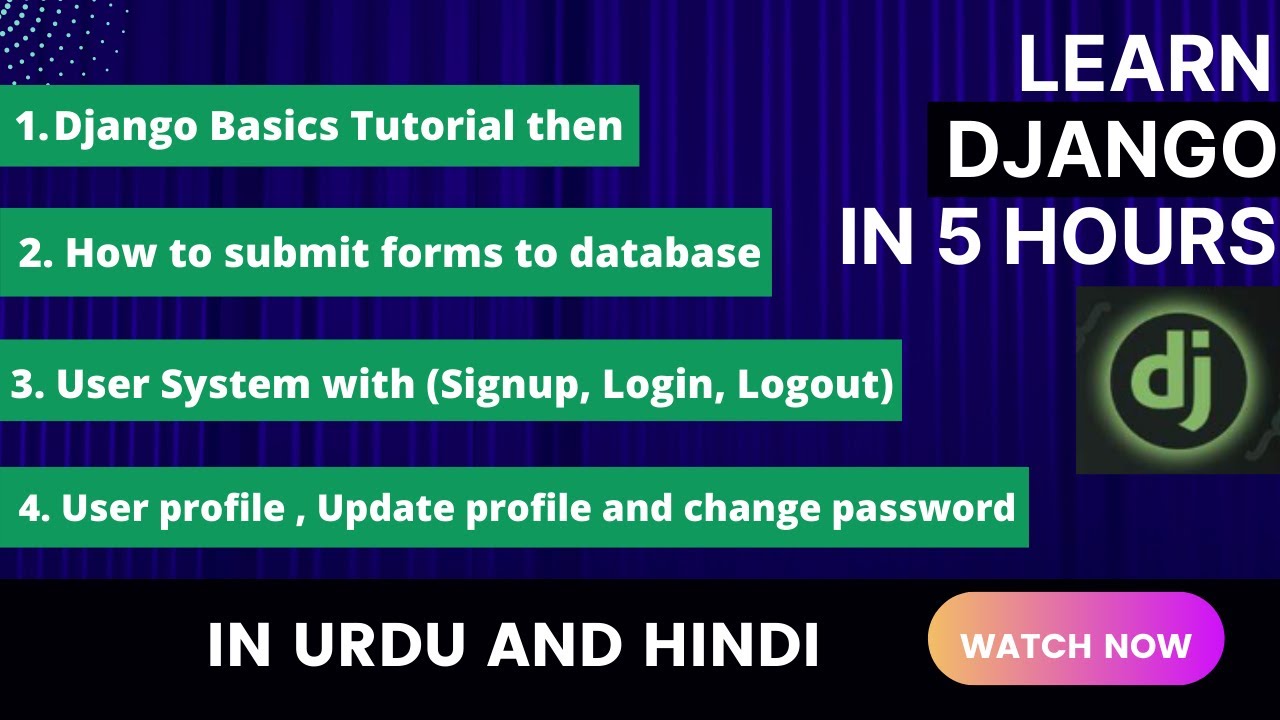 django tutorial in hindi