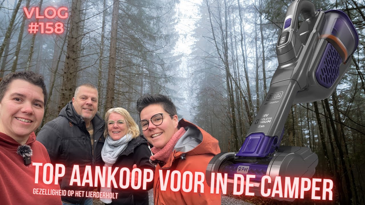 Camperplaats Lierderholt | Nieuwe aankoop voor in de camper | Wat doen we in het bos? #158