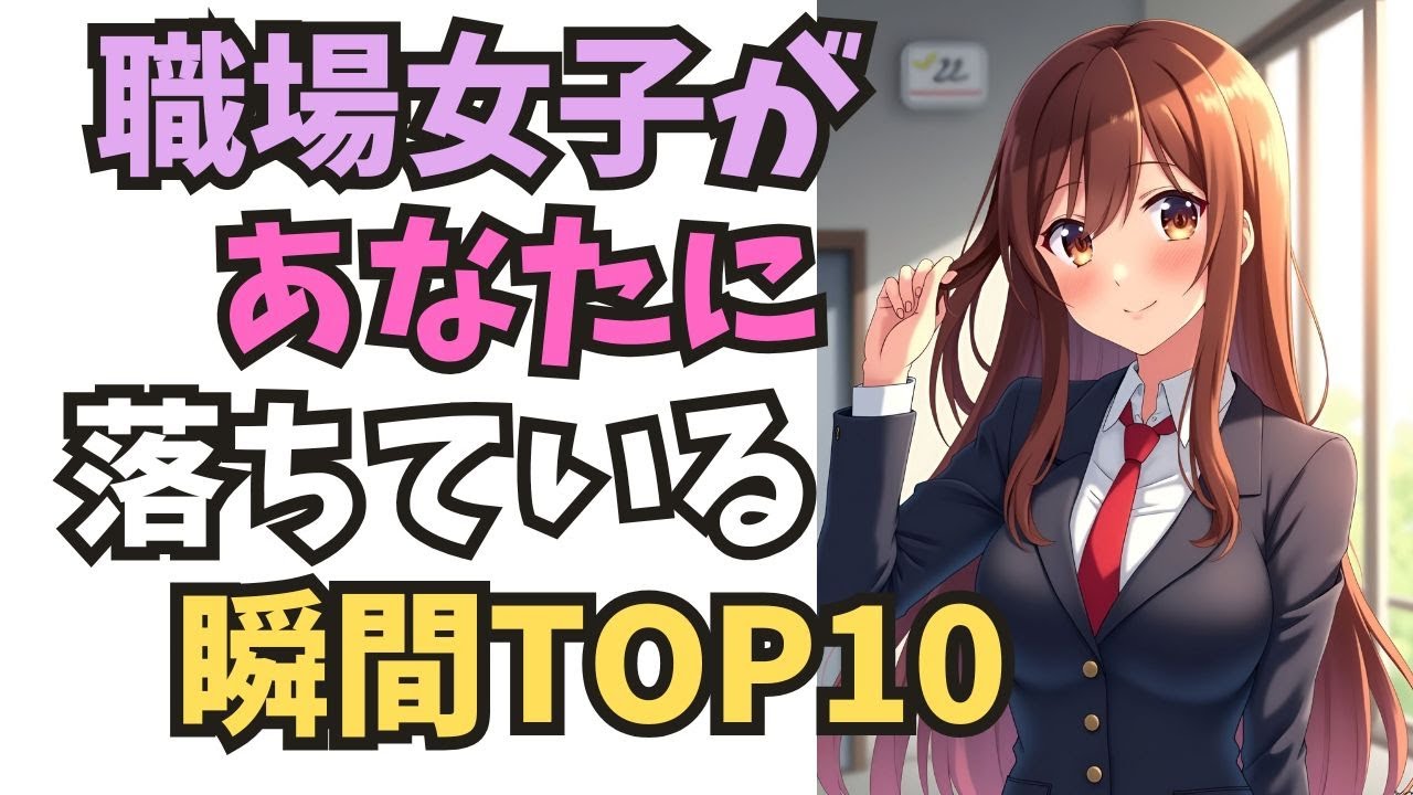 【職場恋愛】女性は“落ちた瞬間”、行動の一部が必ず変わります。その変化を的確に読み取ることで、恋が一気に加速するはず。