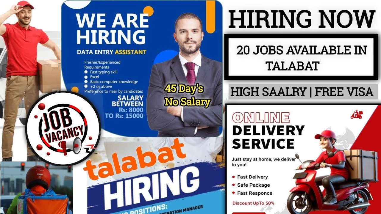 Talabat Delivery Boys Jobs In Kuwait ¦¦ Urgent Required Drivers For Kuwait (Talabat)Kuwait City