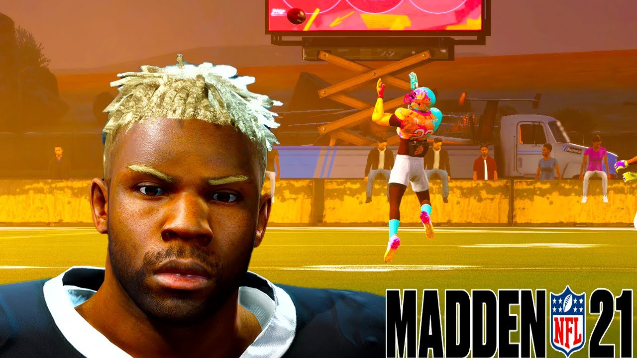 INSANE Player Debut + Full Creation | Madden 21 The Yard