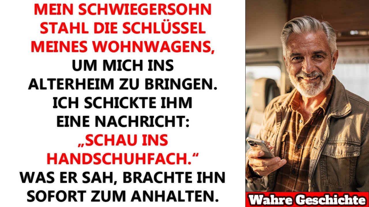 Meine Schwägerin nimmt meinen Anhänger. „Das brauchst du nicht!“ Ich: „Schau ins Handschuhfach!“