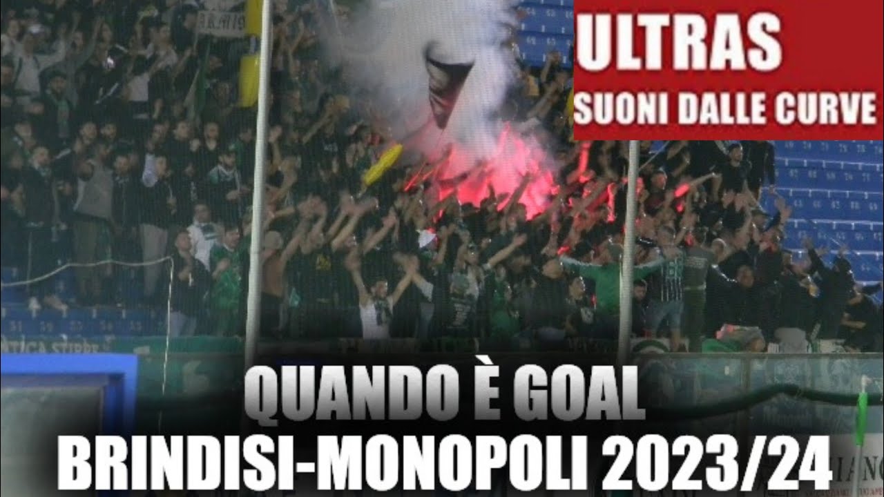 Brindisi-Monopoli, Serie C [29/10/2023] ESULTANZA AL GOAL DEL MONOPOLI