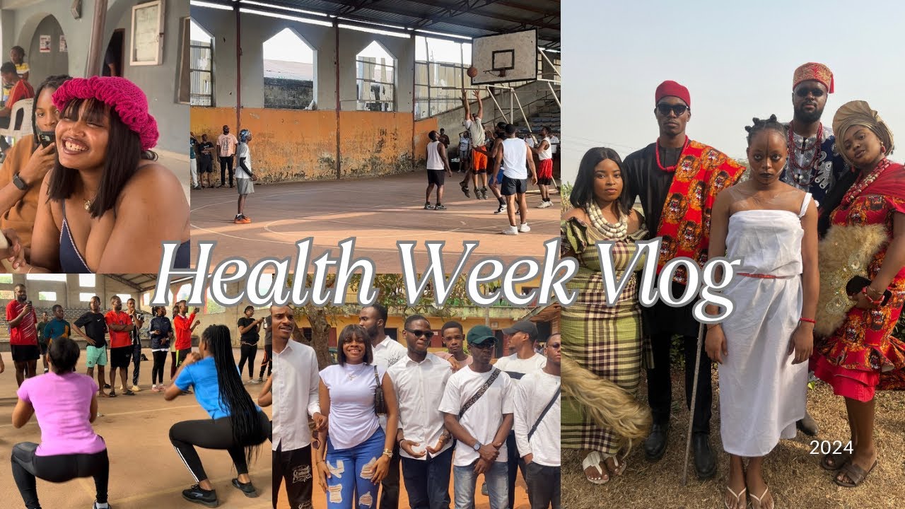Health Week Vlog 2024🤩||Gregory University