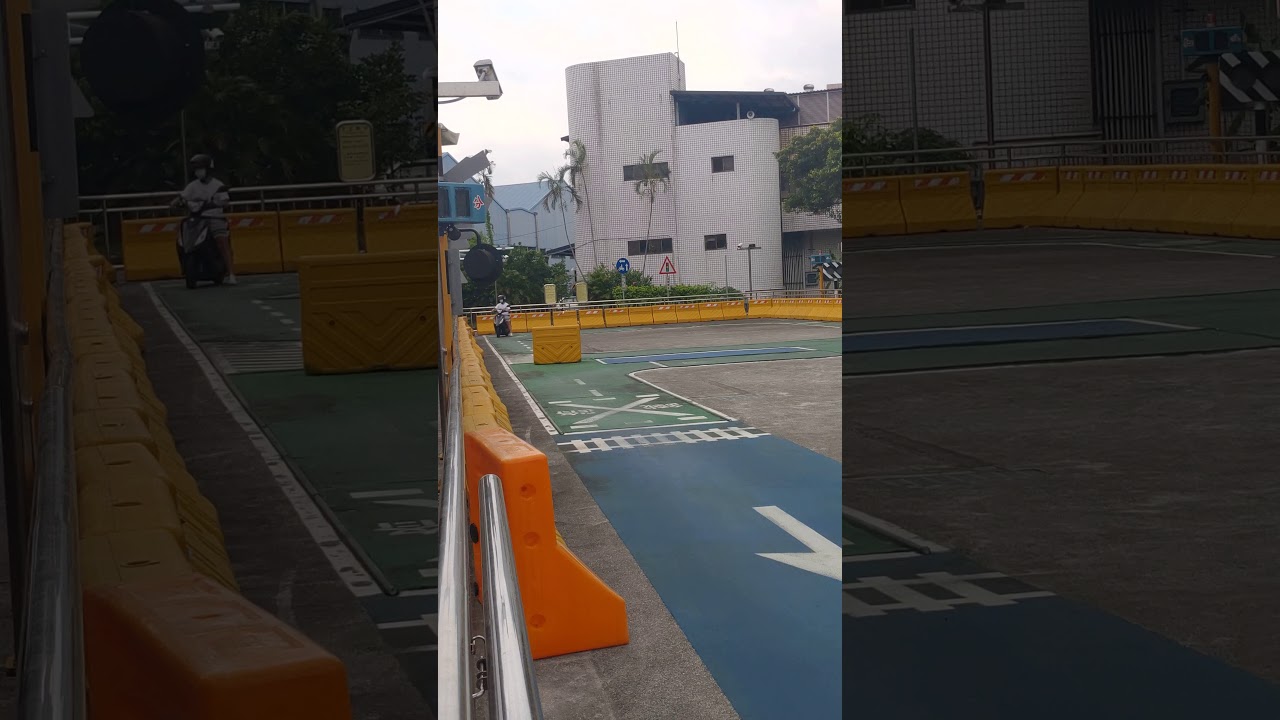 臺北區監理所/樹林監理站 機車考照路試 滿分通過