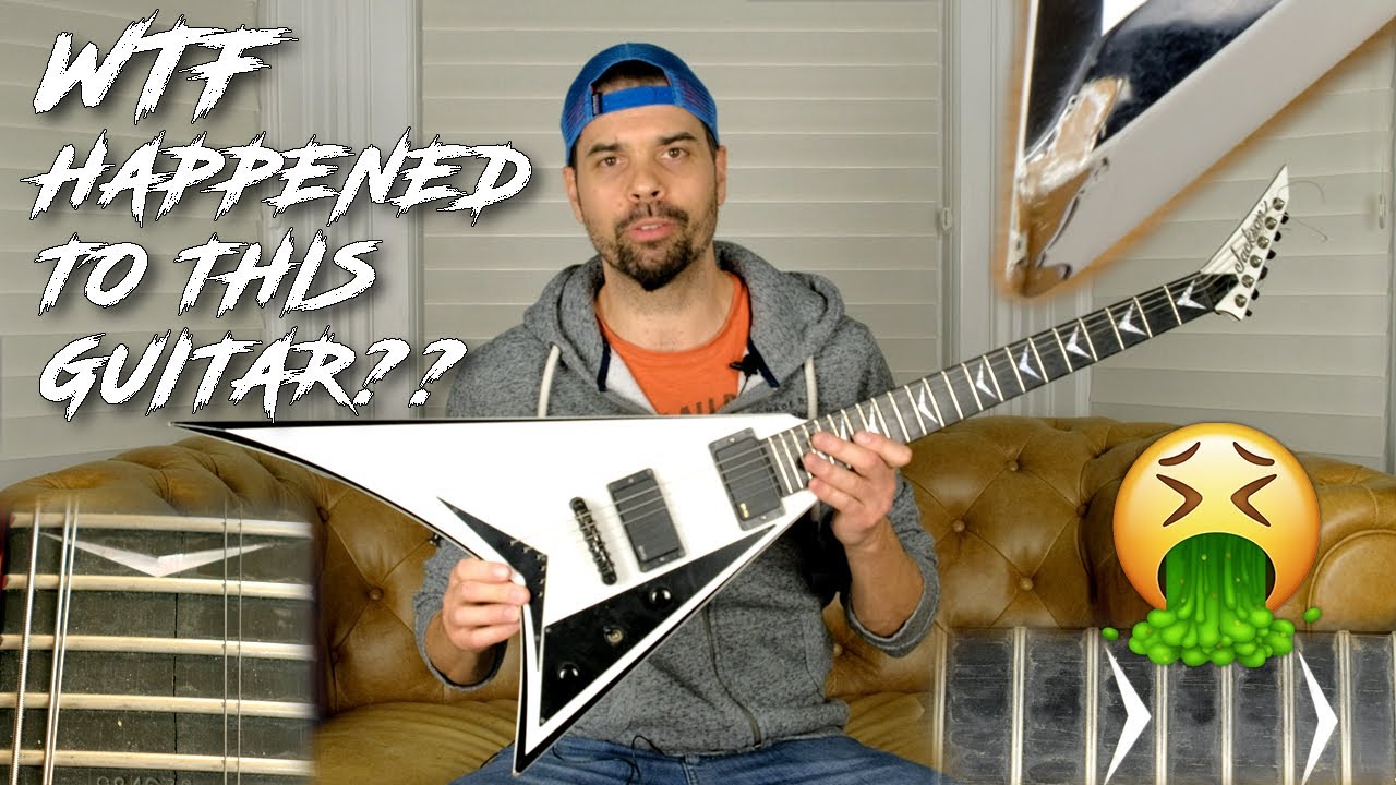 Jackson Matt Tuck Signature Rhoads Unboxing - WHAT Happened to This Guitar!? | BFMV Guitar