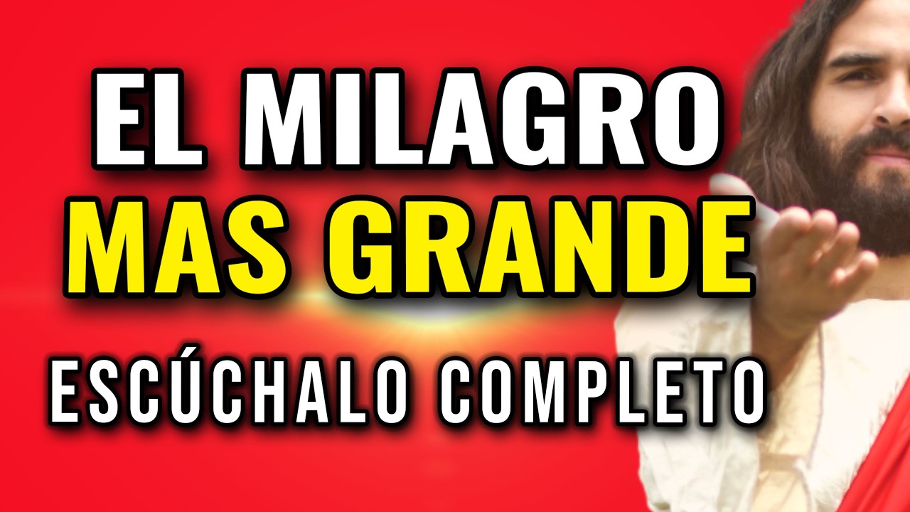 DIOS TE DICE, ES HOY, EL MILAGRO MAS GRANDE E IMPORTANTE EN TU VIDA, ESTE D&Iacute;A | Dios Es Bueno