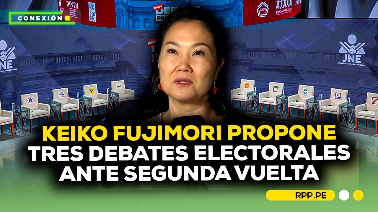 🗳️Elecciones Per&uacute;: Keiko Fujimori habla de segunda vuelta, ONPE y JNE #CONEXIONRPP