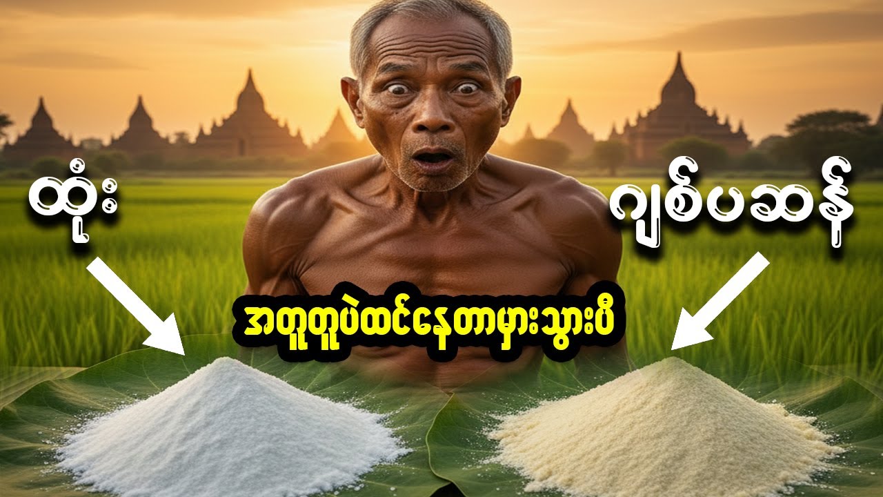 အဖြူရောင်ချင်းတူပေမဲ့ အာနိသင်ကွဲပြားတဲ့ ထုံး နဲ့ ဂျစ်ပဆန်အကြောင်း သိပြီးပြီလား?