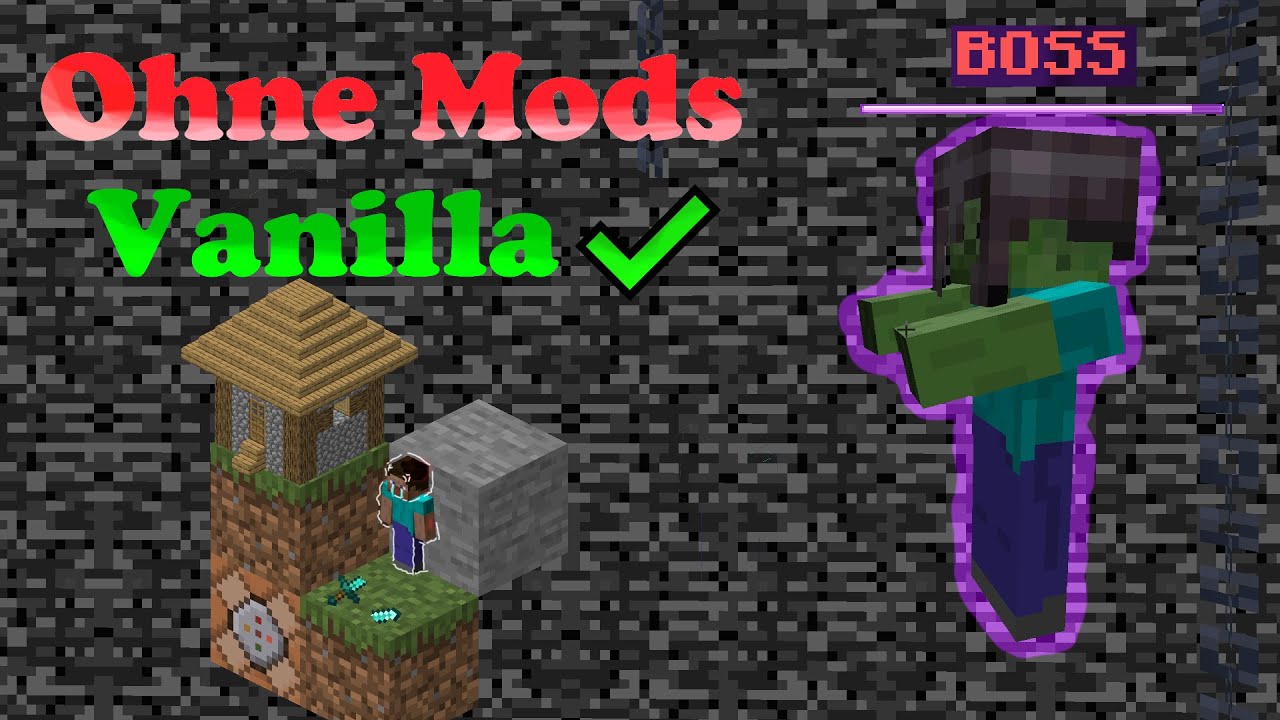 Custom Minecraft Boss selber machen | Boss + Bossbar