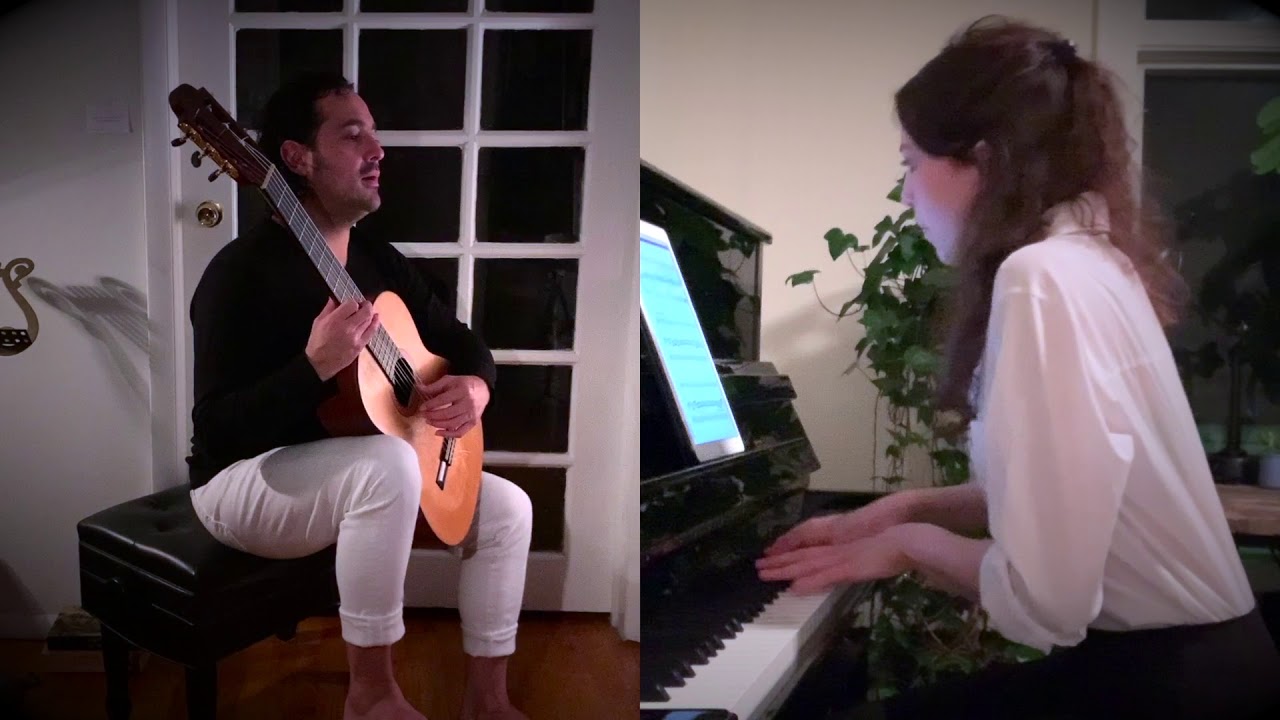 M.M. Ponce Sonata for Harpsichord and Guitar (II Mov) Anna Smigelskaya, Piano Nilko Andreas, Guitar