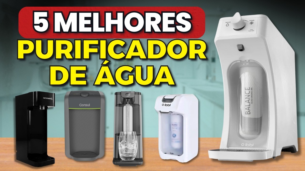 5 Melhores PURIFICADORES DE ÁGUA COMPACTO (2026): Os Modelos Mais Vendidos Do Brasil