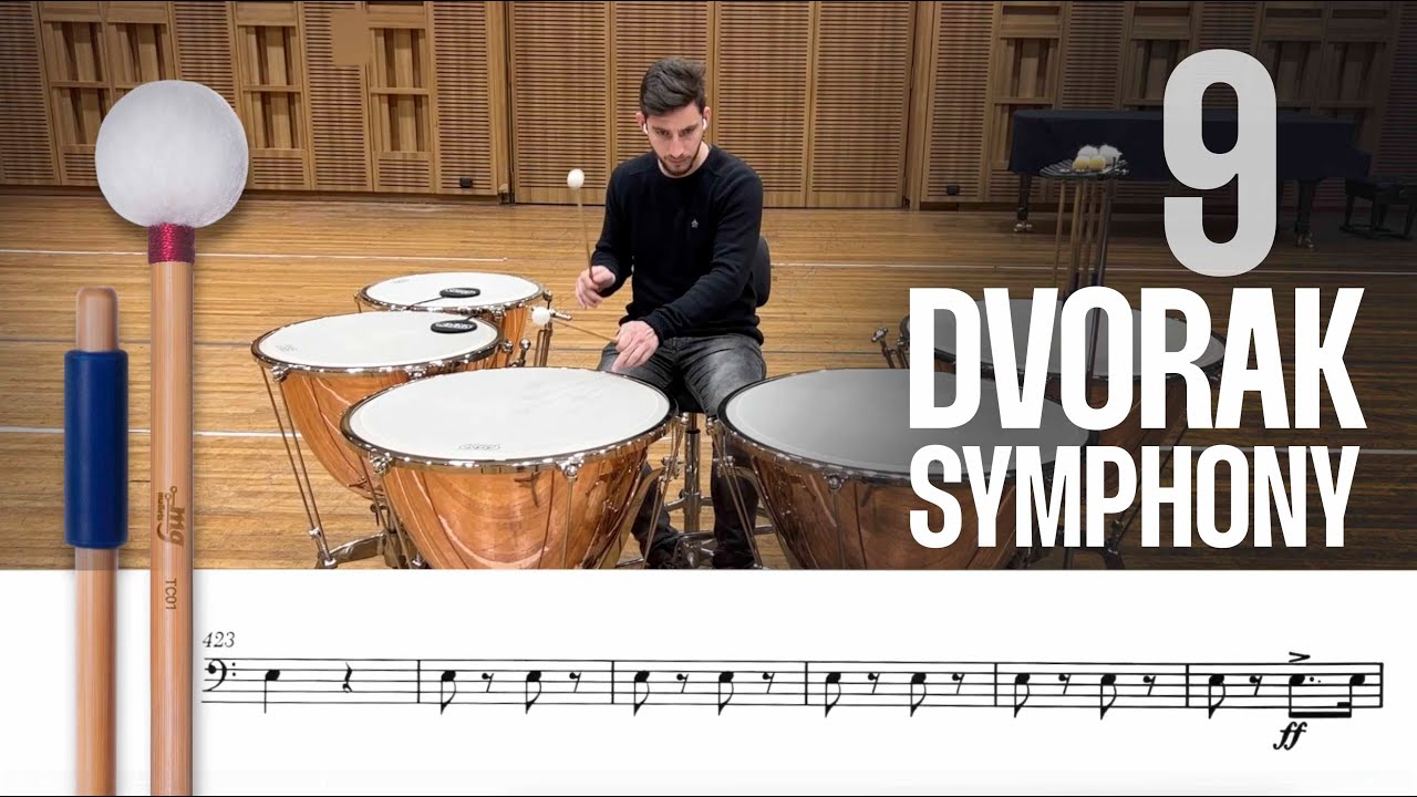 Orchestral Excerpts Timpani sheet - DVORAK 9 