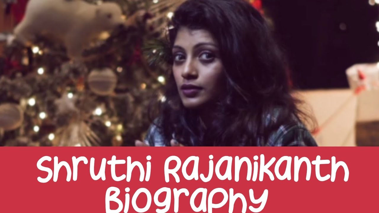 Shruthi Rajanikanth Biography | Education Qualification | Father | Serial | Mother | Debut | Tattoo|