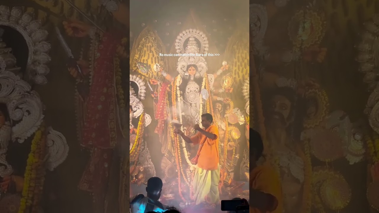 No Music Can Match This Aura 🥁❤️ | Durga Puja Dhak Beats Hits Different 🔱🌺 #DurgaPuja