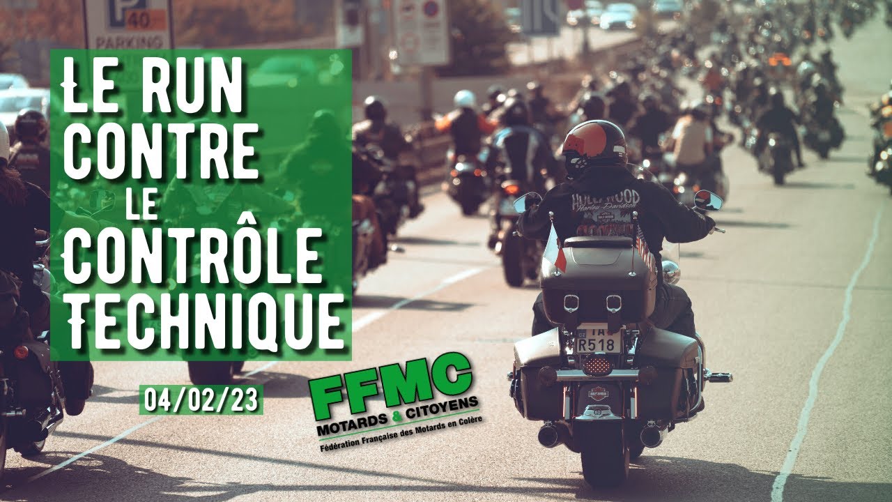 Le run de la FFMC contre le contrôle technique