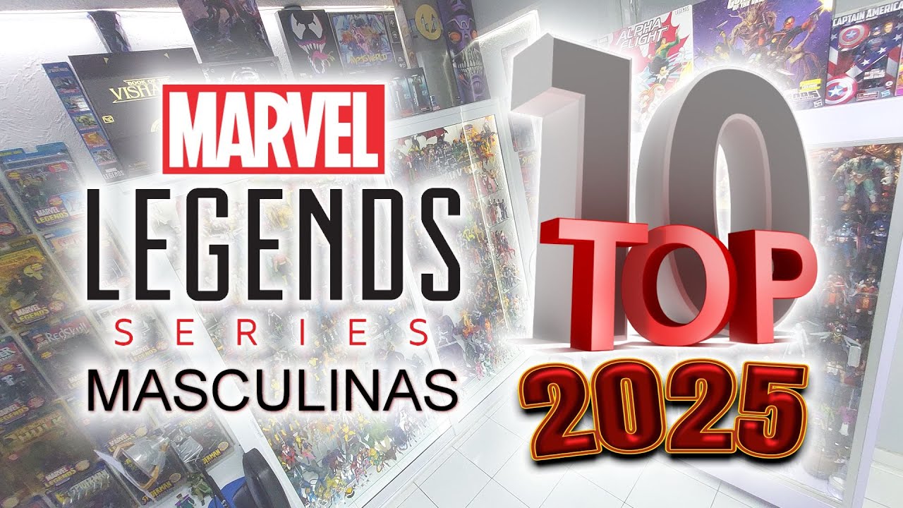 Top 10 Marvel Legends Figuras Masculinas Regulares / Regular Male Figures 2025 Little Pieces Plastic