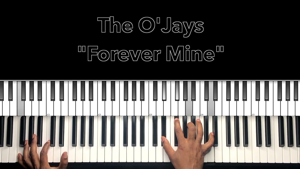 The O'Jays "Forever Mine" Piano Tutorial
