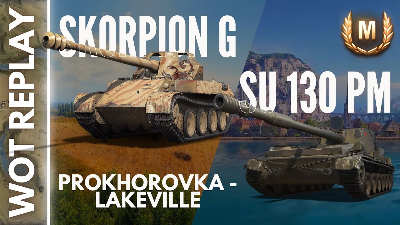 ⚔️ WOT REPLAY - SKORPION G ET SU130PM ⚔️
