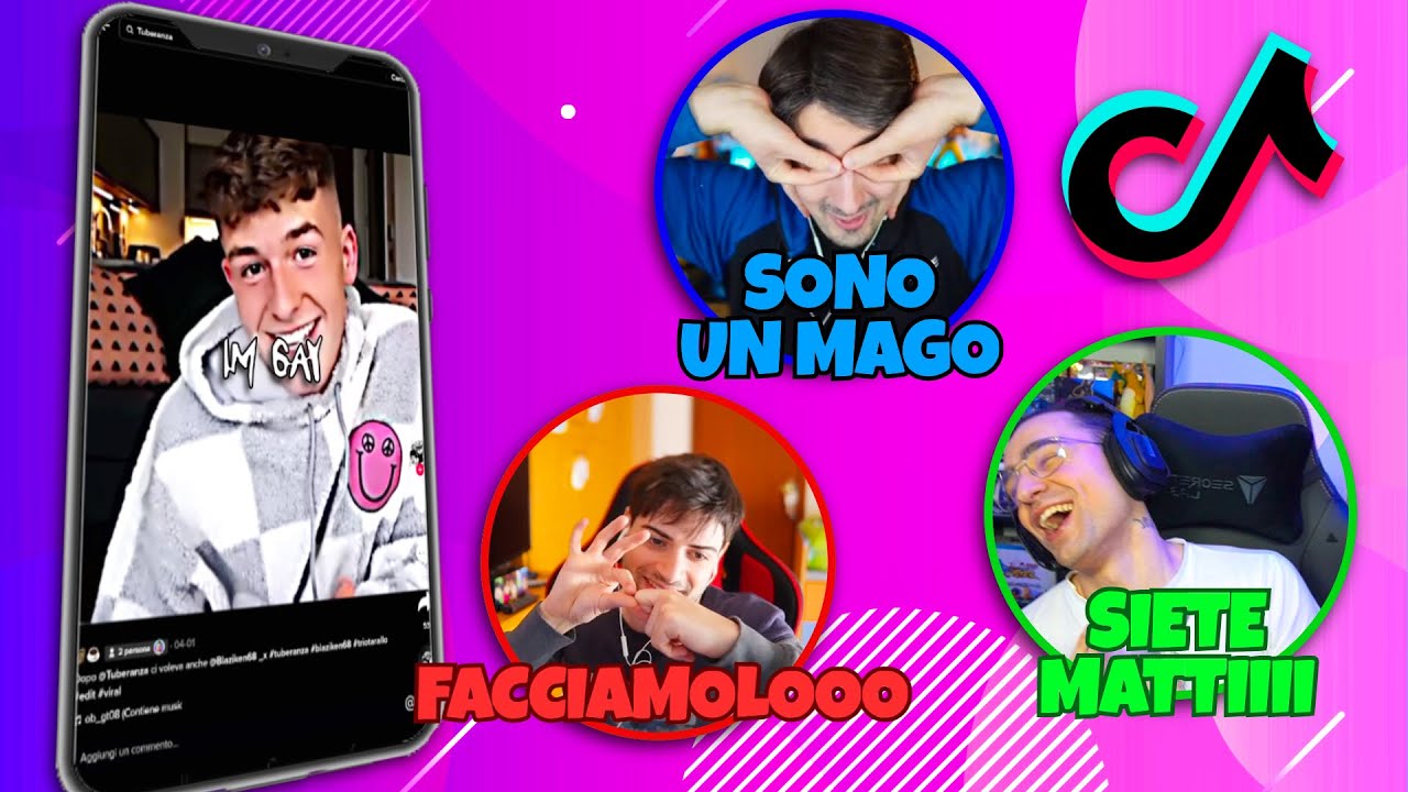 GIOSEPH e BLAZIKEN COMPLETAMENTE UBRIACHI! 🤦‍♂️ REACTION TIKTOK TRIO TARALLO