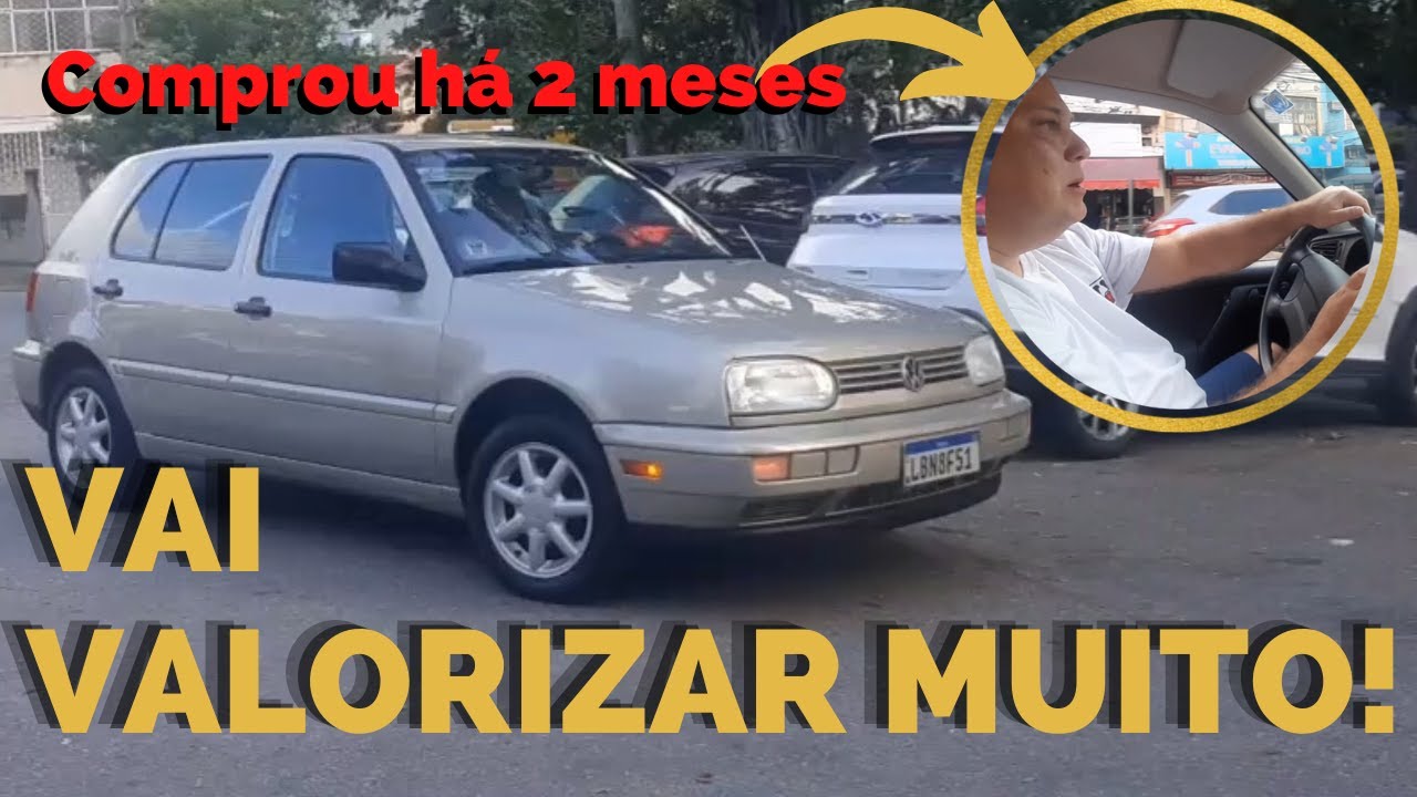 Golf GL 1.8 MI 1997 MK3 | Novo Colecionável que tá valendo muito a pena!