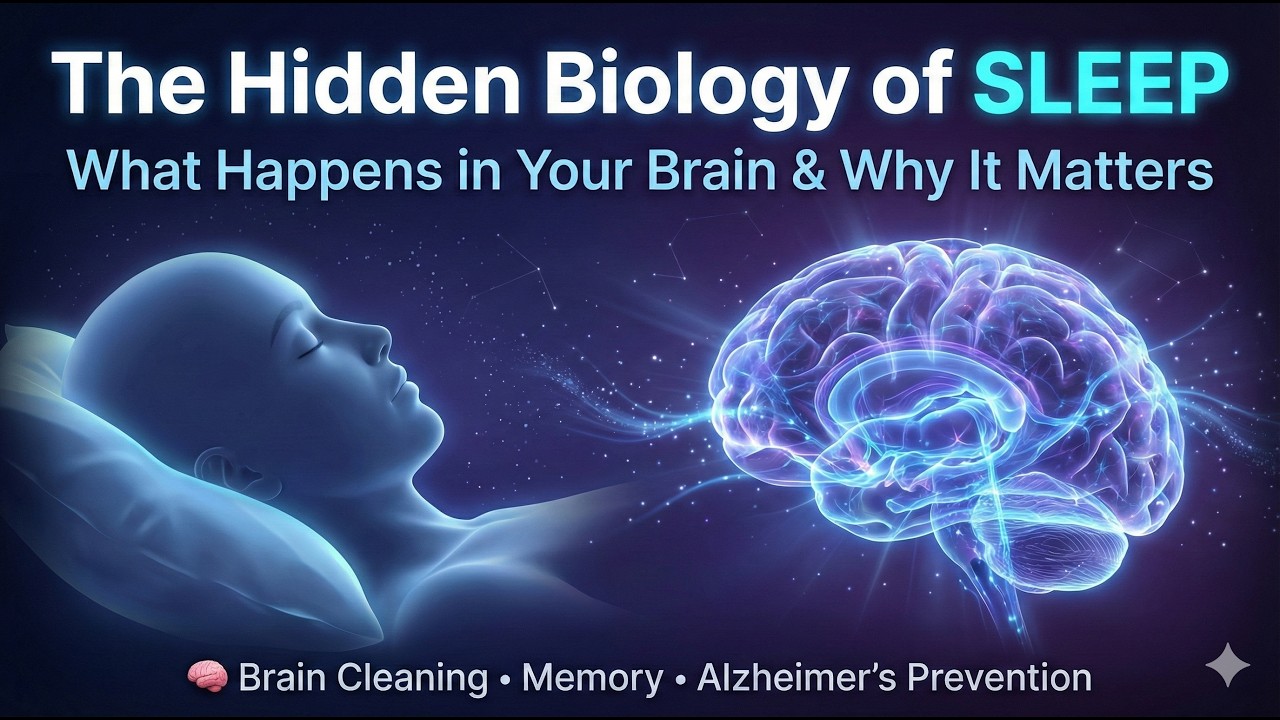 The Hidden Biology of Sleep: What Happens in Your Brain and Why It Matters | After Dark Series