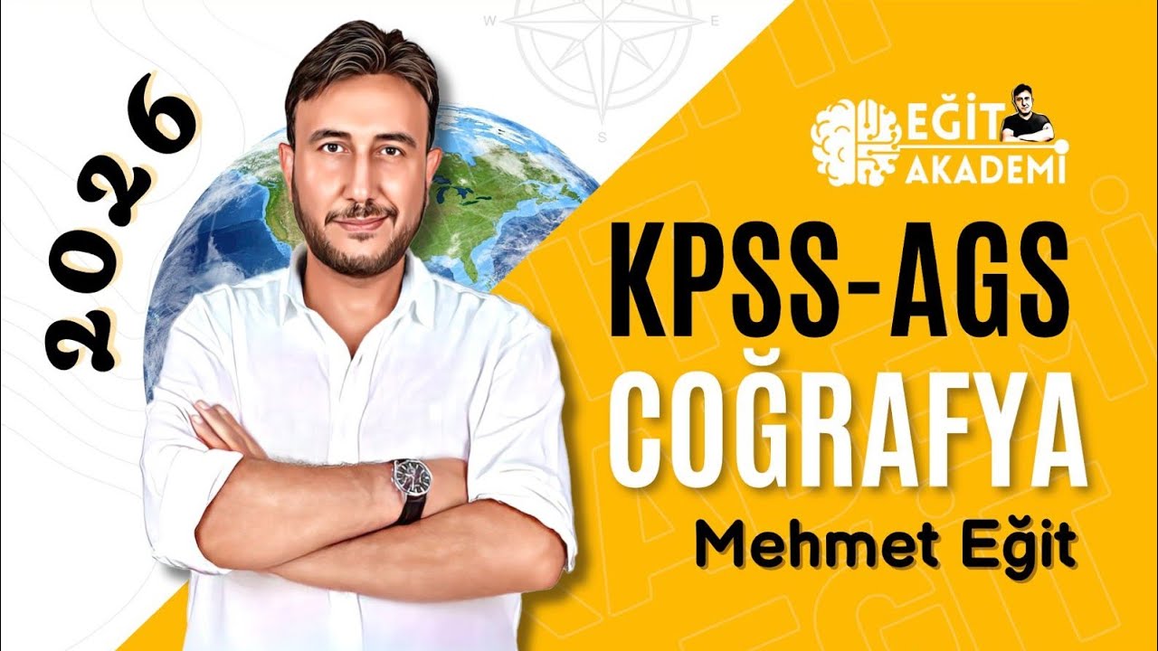 1- 2026- KPSS &AGS COĞRAFYA GİRİŞ