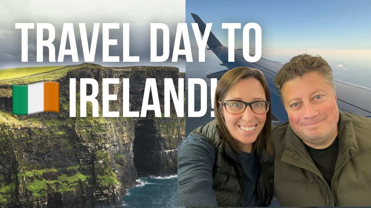 Our Travel Day to Ireland ✈️ | Flying to Dublin + Hyde Hotel Galway & Dough Bros Pizza
