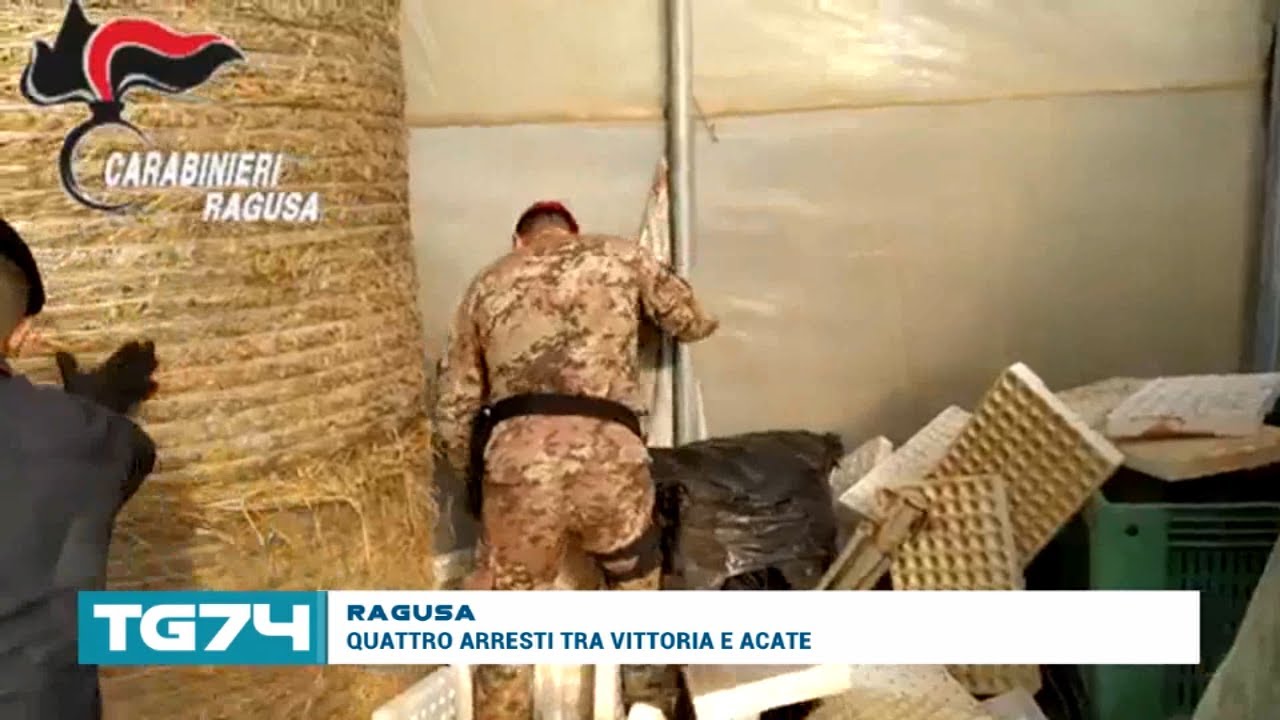 RAGUSA - QUATTRO ARRESTI TRA VITTORIA E ACATE