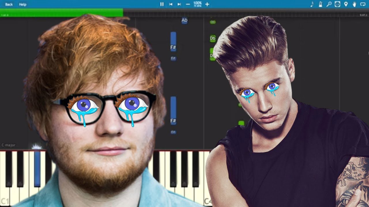 I DON'T CARE but it's so sad you'll cry - Piano Cover - Ed Sheeran & Justin Bieber