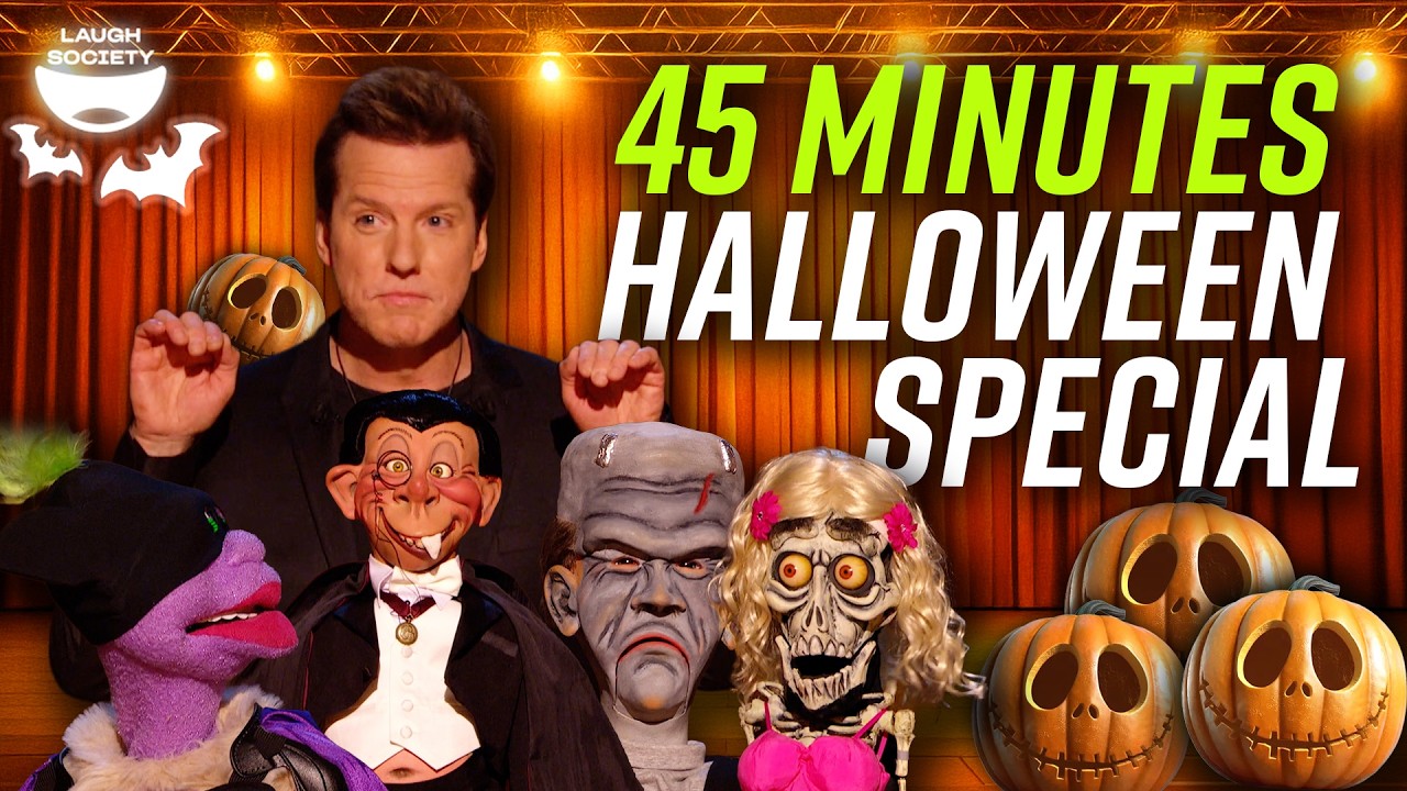 45 Minutes of Jeff Dunham Being ROASTED by Walter, Bubba J, Peanut & Achmed on Halloween 🎃