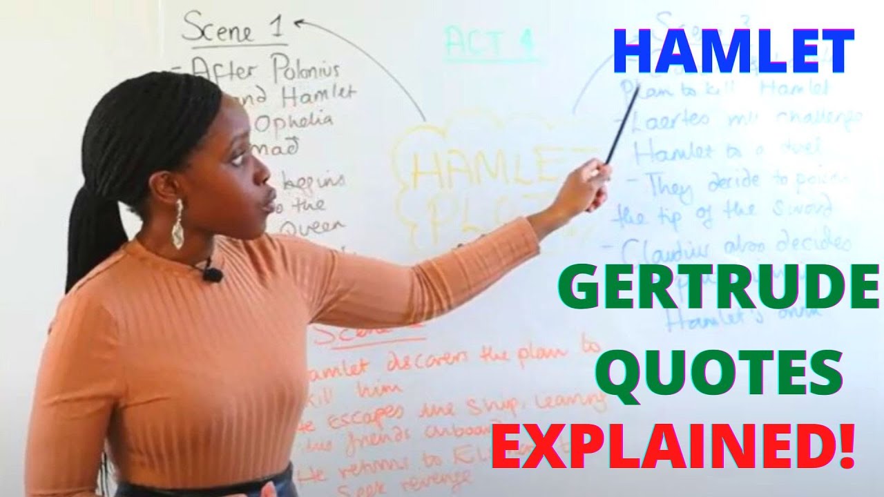 Gertrude Character Quotes & Word-Level Analysis | Hamlet GCSE English Revision!
