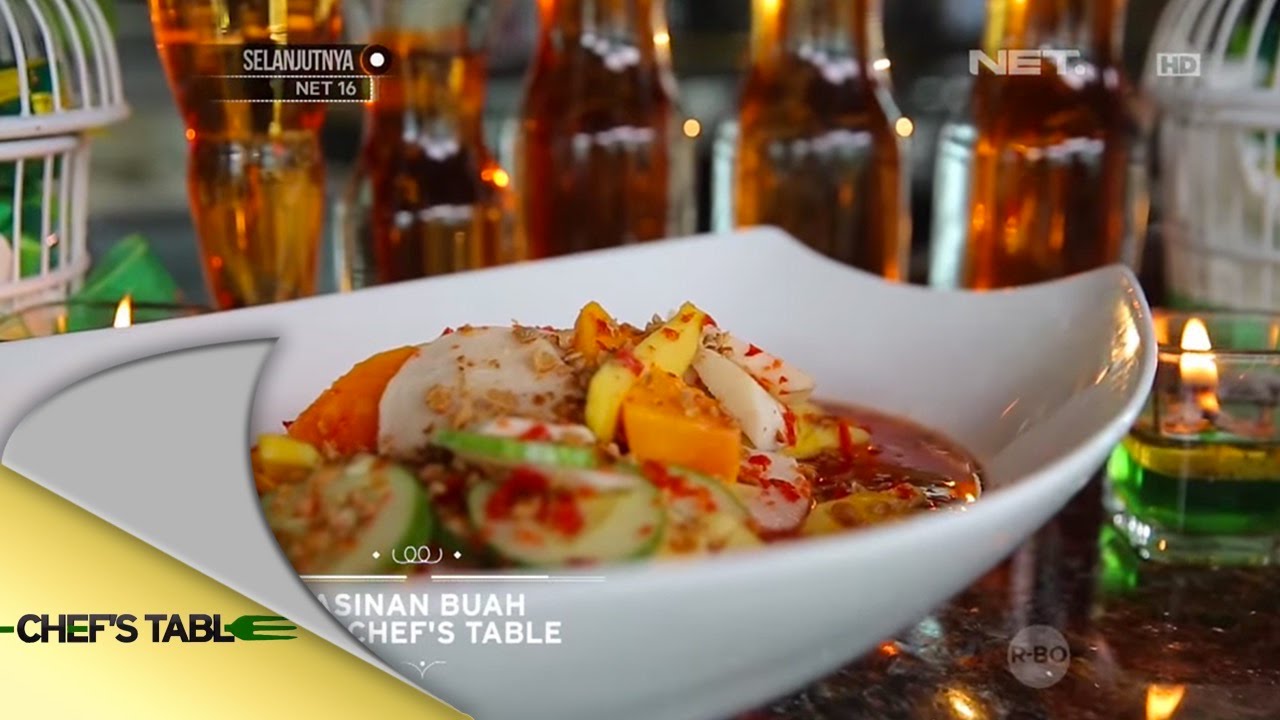 Asinan Buah - Chef's Table