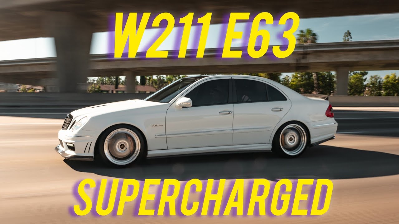 Luis's Supercharged W211 E63 "White Unicorn"