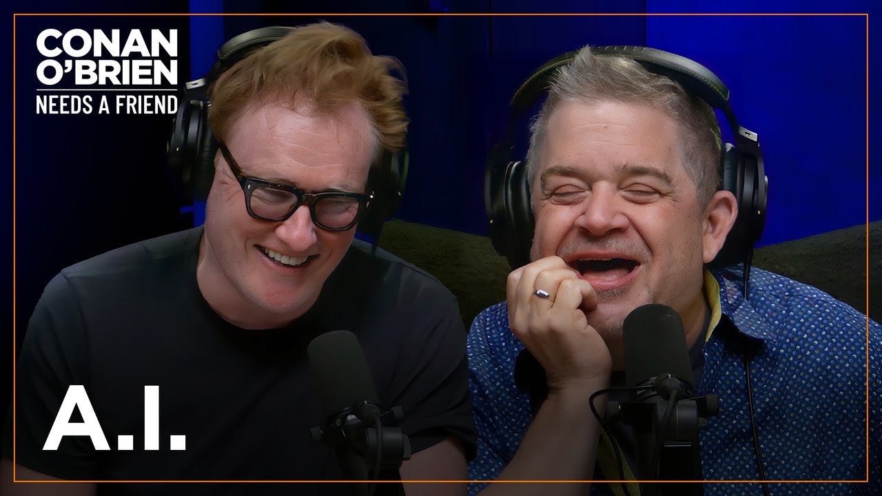 Patton Oswalt & Conan Discuss The Future Of A.I. | Conan O'Brien Needs A Friend