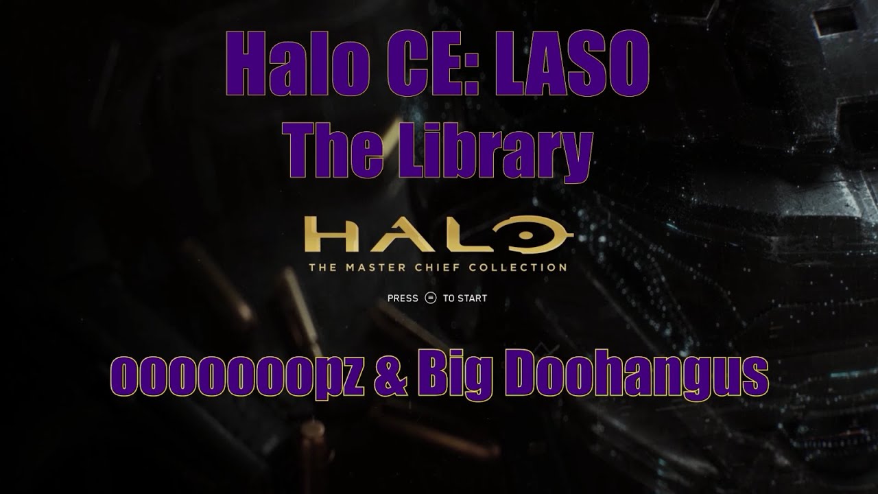 Halo CE: LASO The Library co-op (Mission 7)