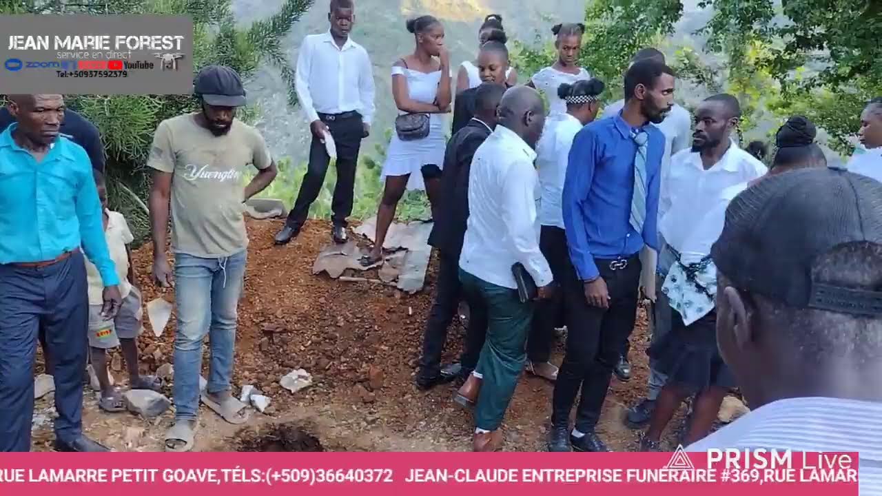 JEAN CLAUDE ENTREPRISE FUNÉRAIRE 369,RUE LAMARRE, PETIT GOAVE  TÉLS:(+509)3664-0372.