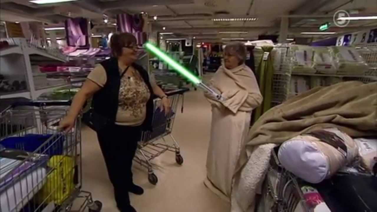 Ullared - Gunnel och Maritta från Hofors shoppar loss