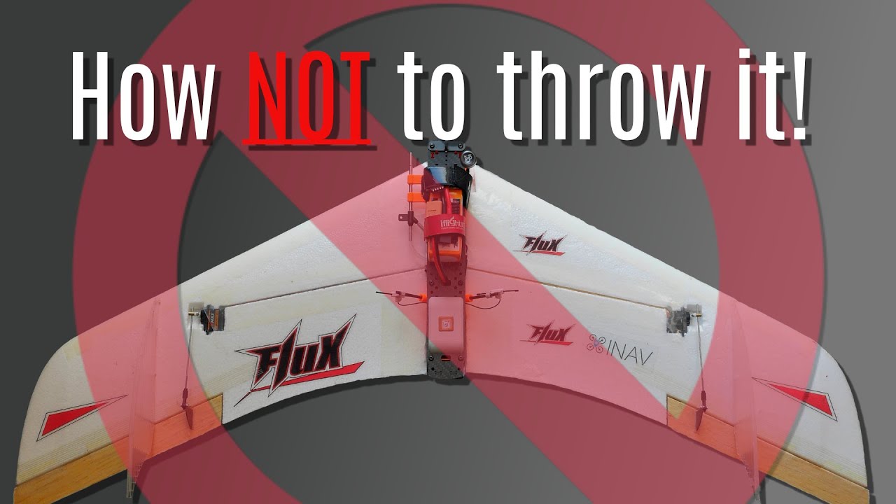 The Most Dire Ways NOT to Launch a Flying Wing