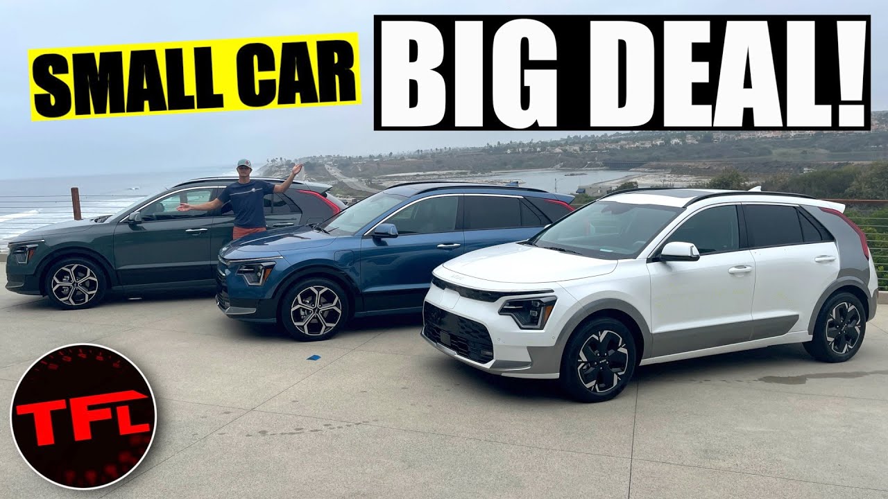 Kia Niro 2023 года — небольшой кроссовер с БОЛЬШИМИ возможностями в рукаве!