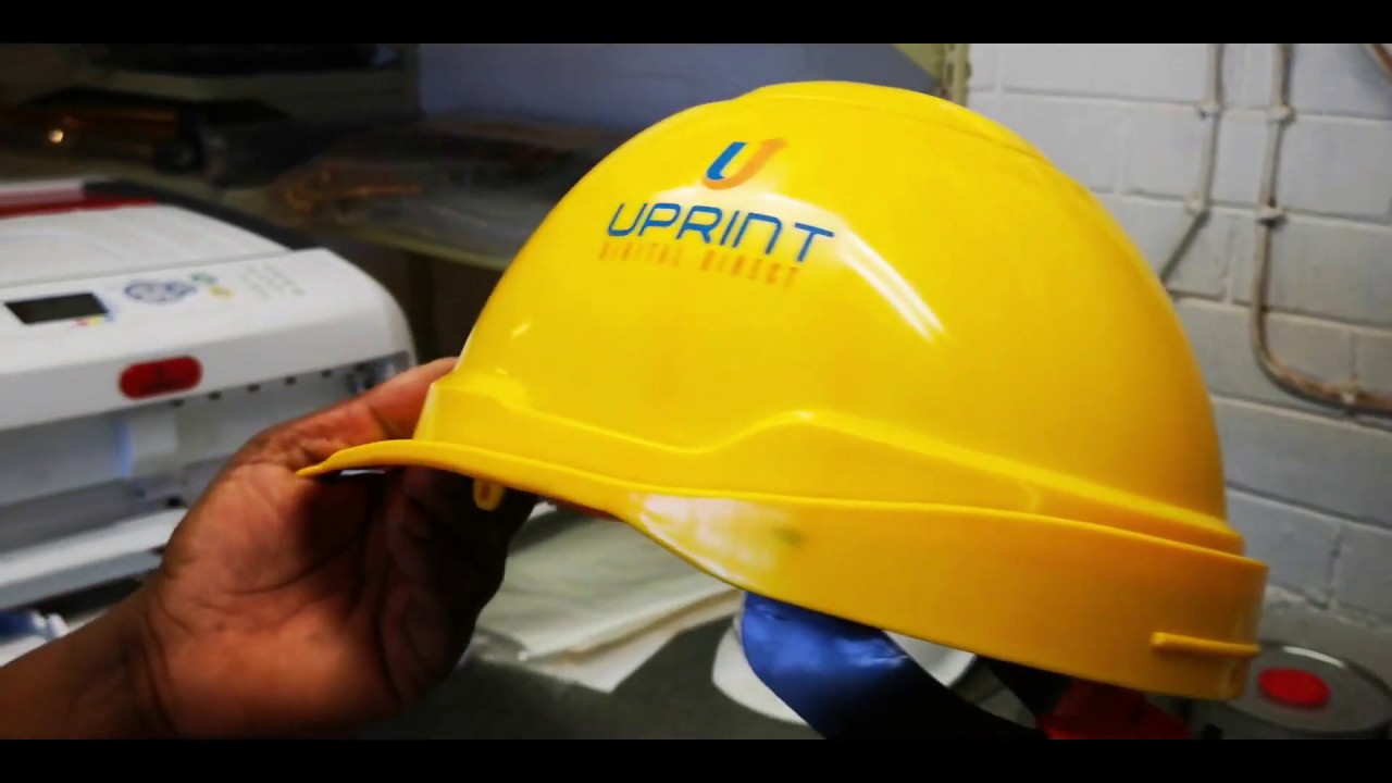 How To Print On Plastic Hard Helmet