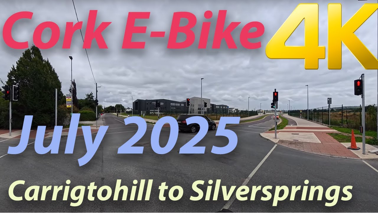 Bike Ride from Carrigtwohill IDA to Silversprings | Cork’s New Cycle Paths via Dunkettle